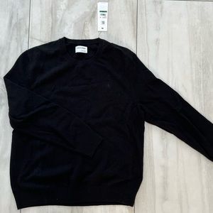 Calvin Klein Mens Black Wool Sweater Size Large (new with tag)